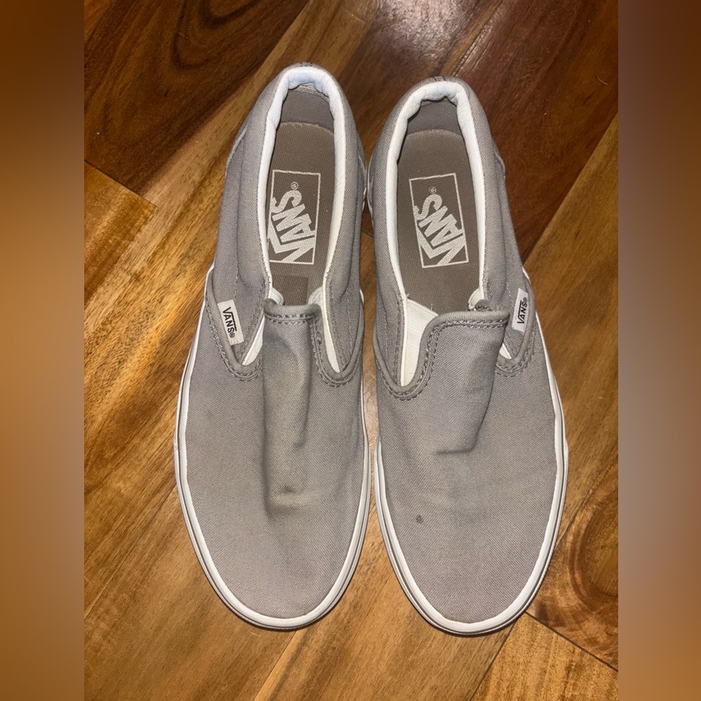 Grey Vans sz 7.5